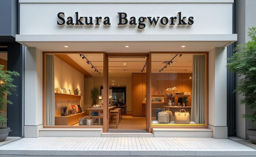 Sakura Bagworks 築地本店の外観